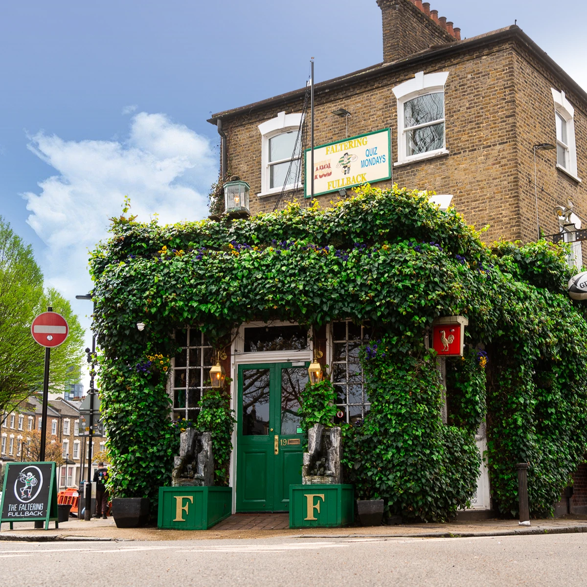 Faltering Fullback Irish Pub Exterior